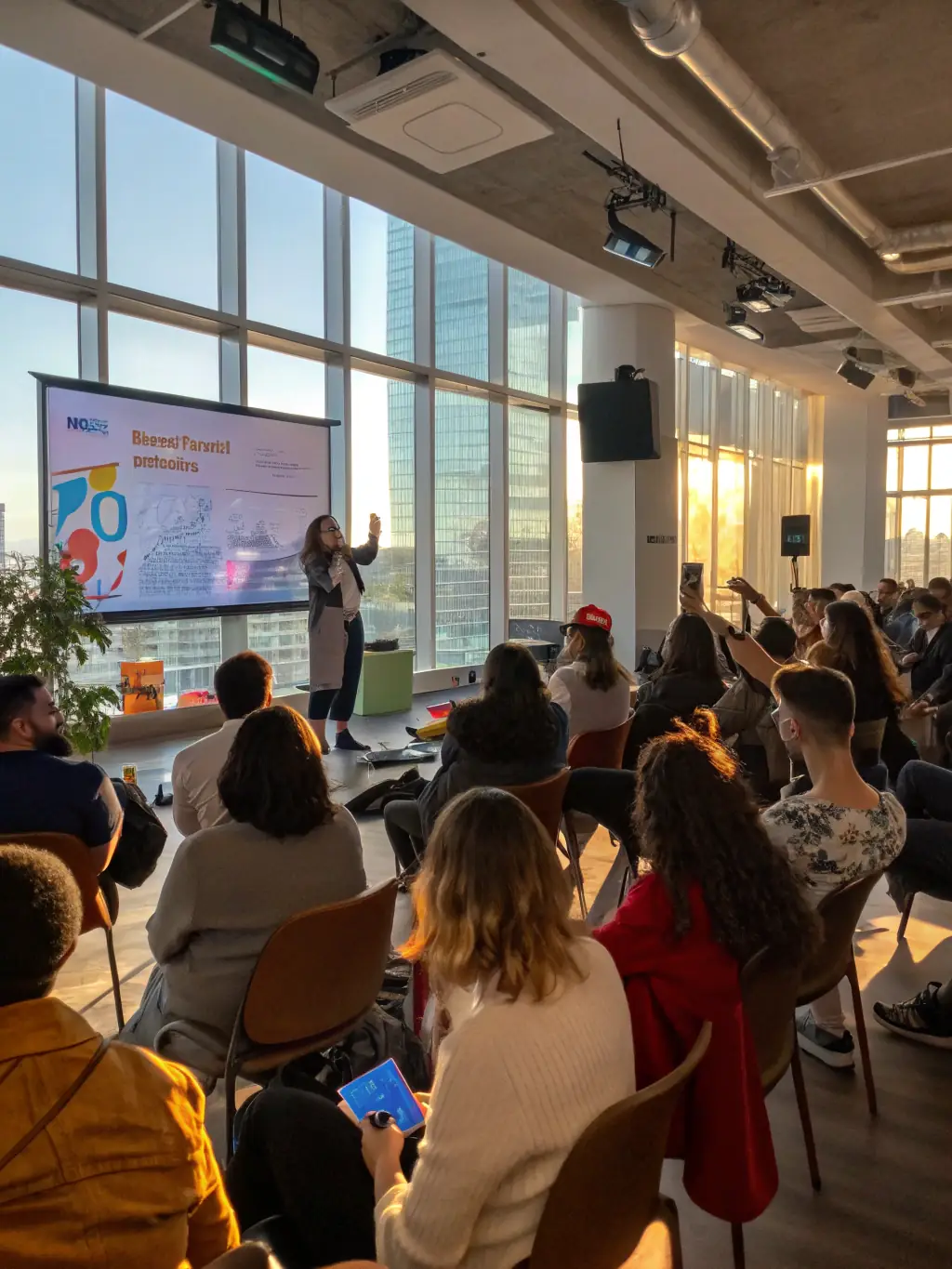 An image showing a coach leading a workshop on effective communication, with participants actively engaged in role-playing exercises.